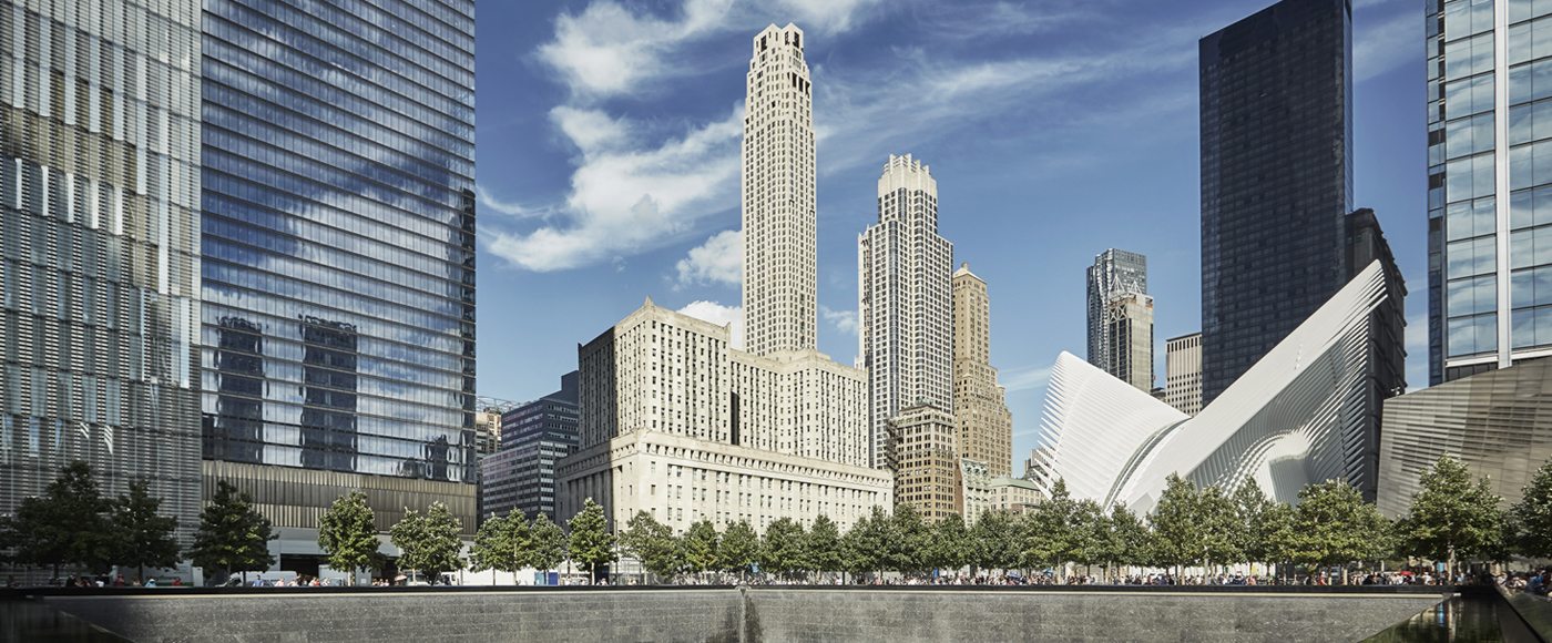 Lower Manhattan skyline