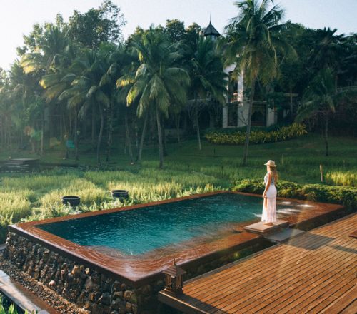 Private pool in Thailand