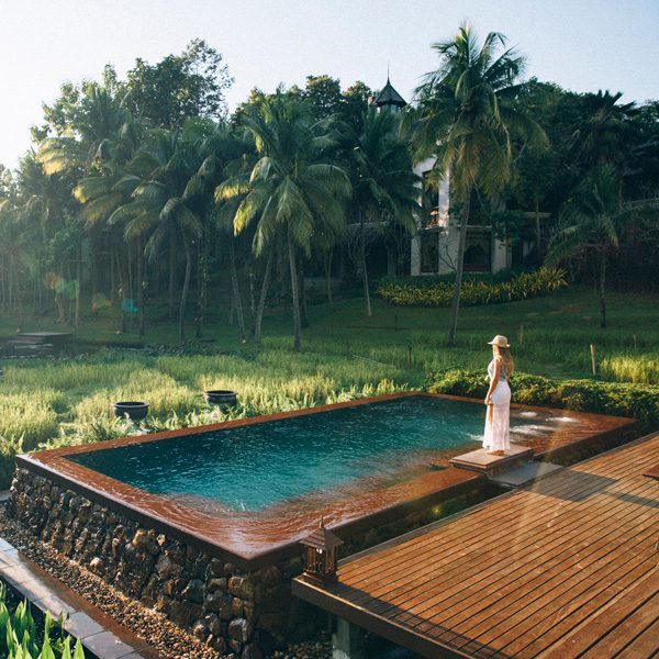 Private pool in Thailand