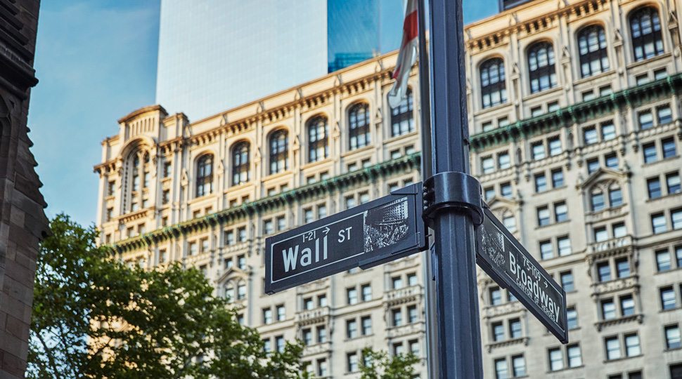 Wall Street sign
