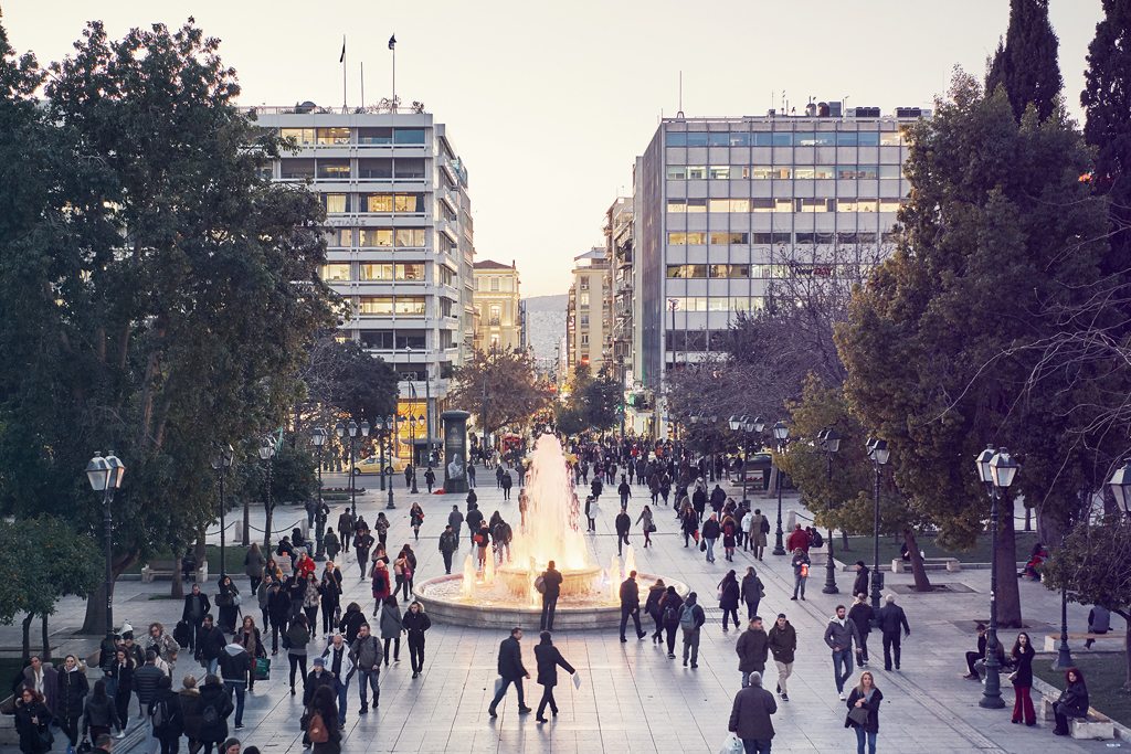 Syntagma Square in Athens