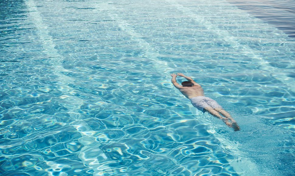 Club Dauphin Pool in Cap Ferrat