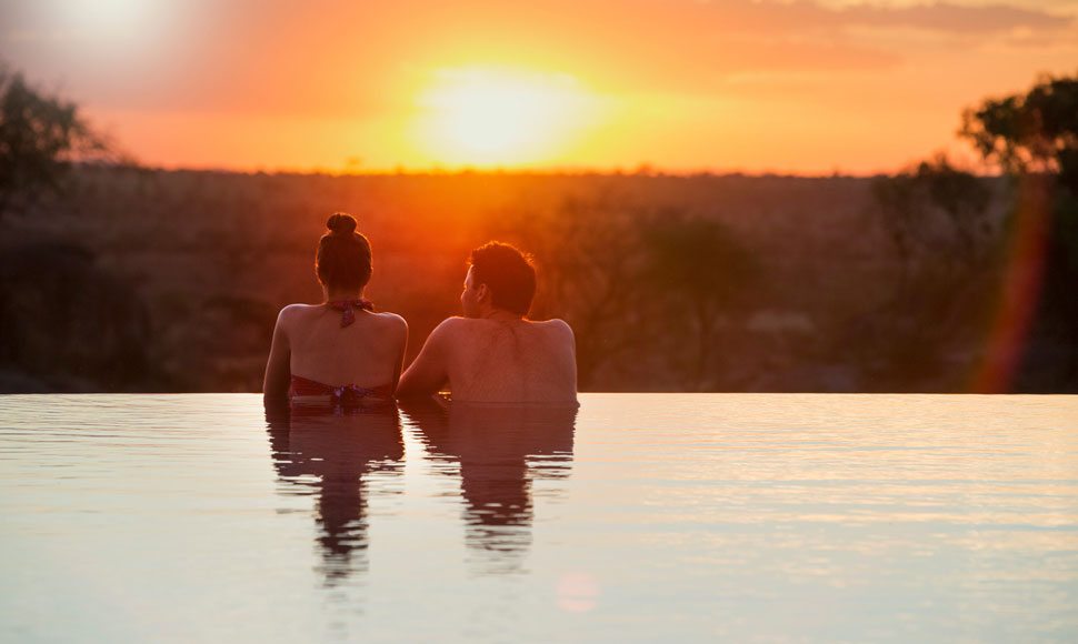Infinity pool at Four Seasons Safari Lodge Serengeti