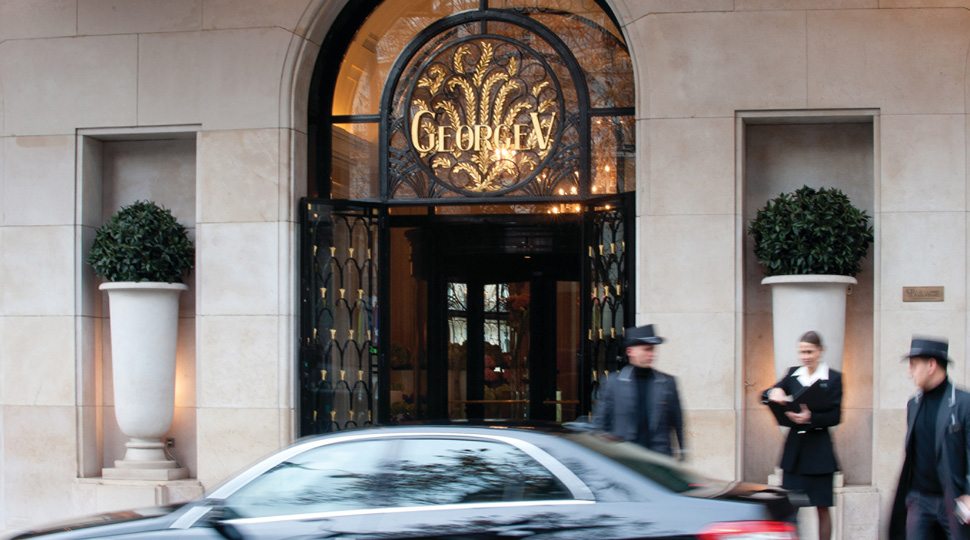 George V entrance
