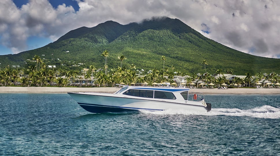 Arrival into Nevis