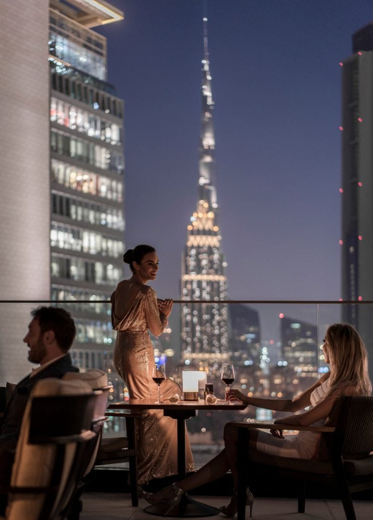 Luna Sky Bar in Dubai