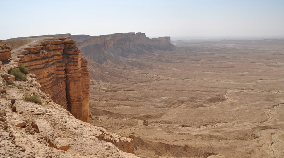 Edge of the World in Riyadh