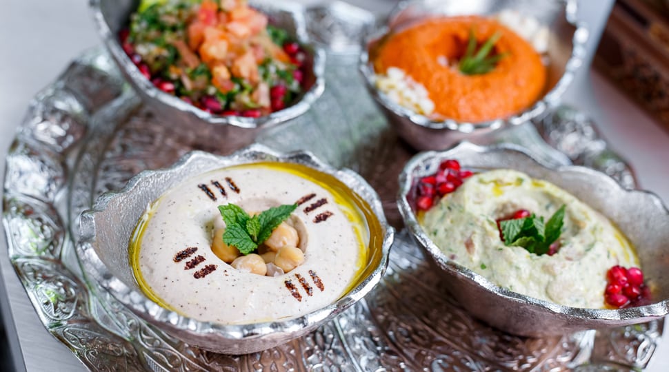 Assorted dips