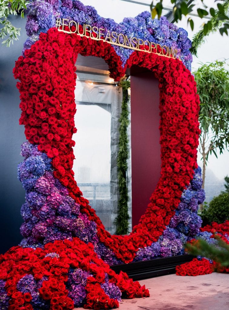 Flowers at FS Pop Down Philly