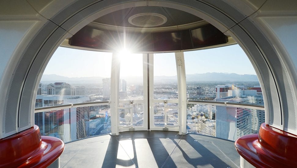 High Roller Observation Wheel pod