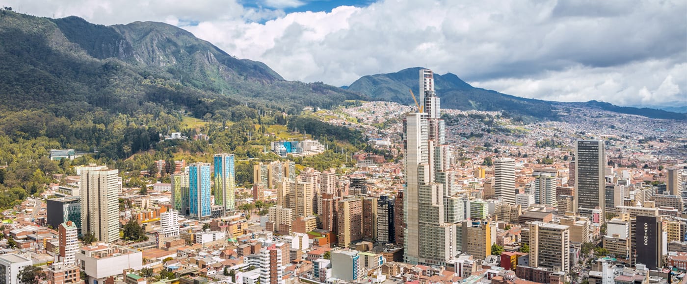 Bogota skyline