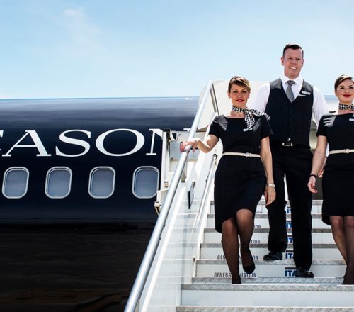 Private Jet Flight Attendants Banner