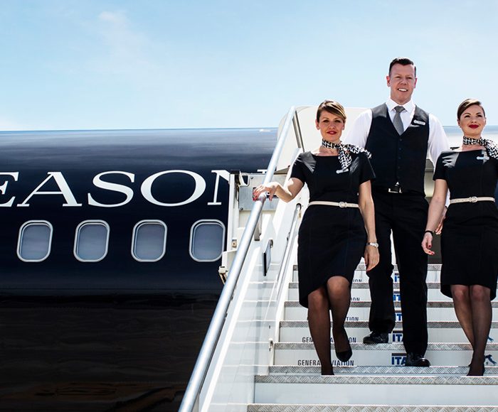 Private Jet Flight Attendants Banner