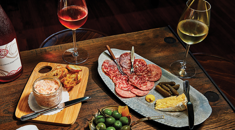 Charcuterie At Le Caveau