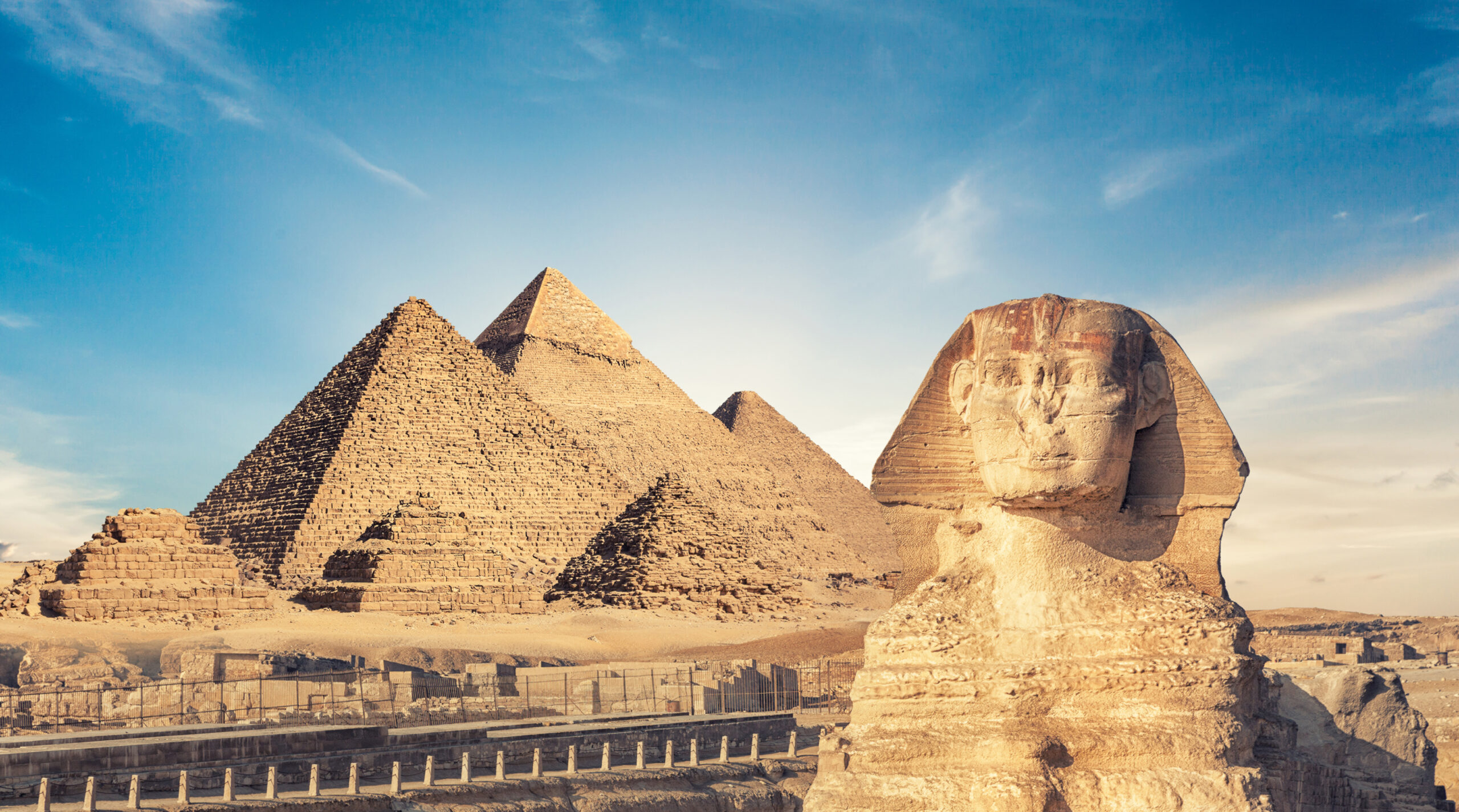 General View Of Pyramids