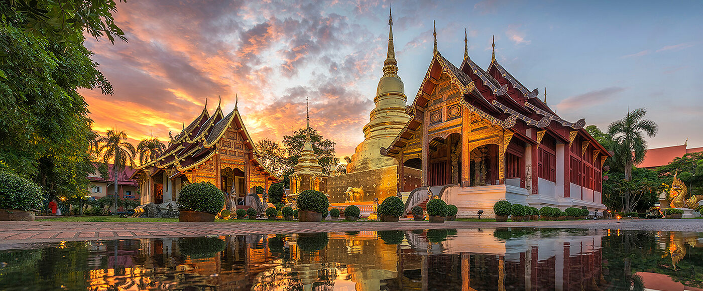 Phra Singh Waramahavihan Temple Of Thailand