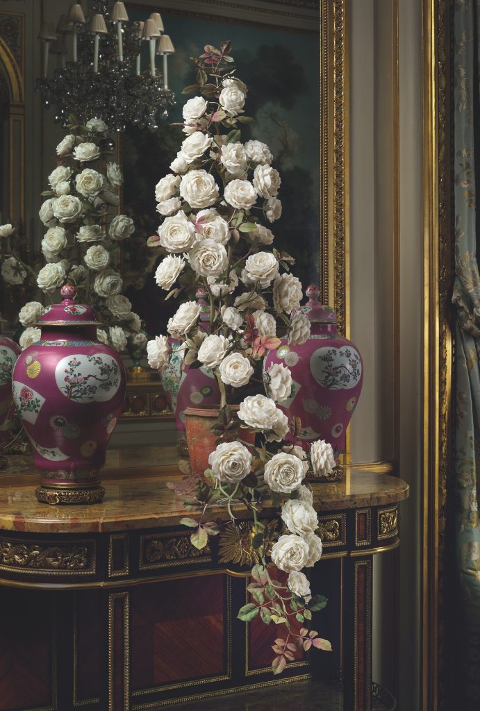 Cascading Roses at the Frick