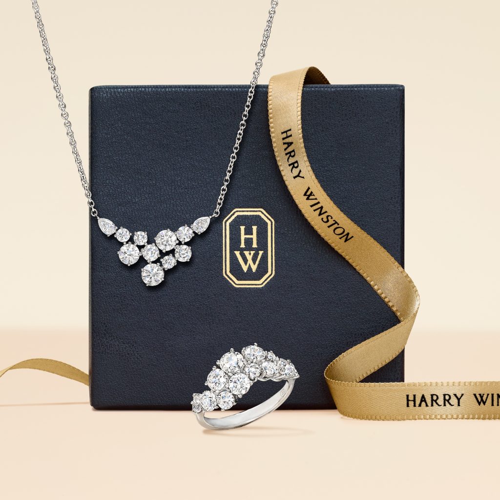 Harry Winston Cluster Jewelry