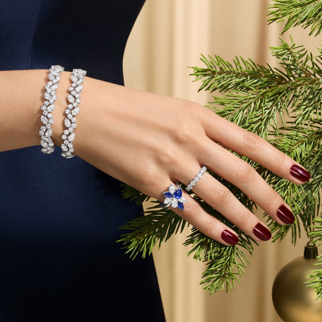 Harry Winston Cluster Jewelry