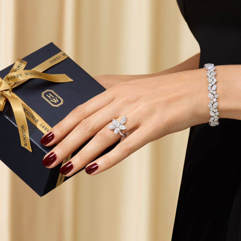 Harry Winston Cluster Jewelry