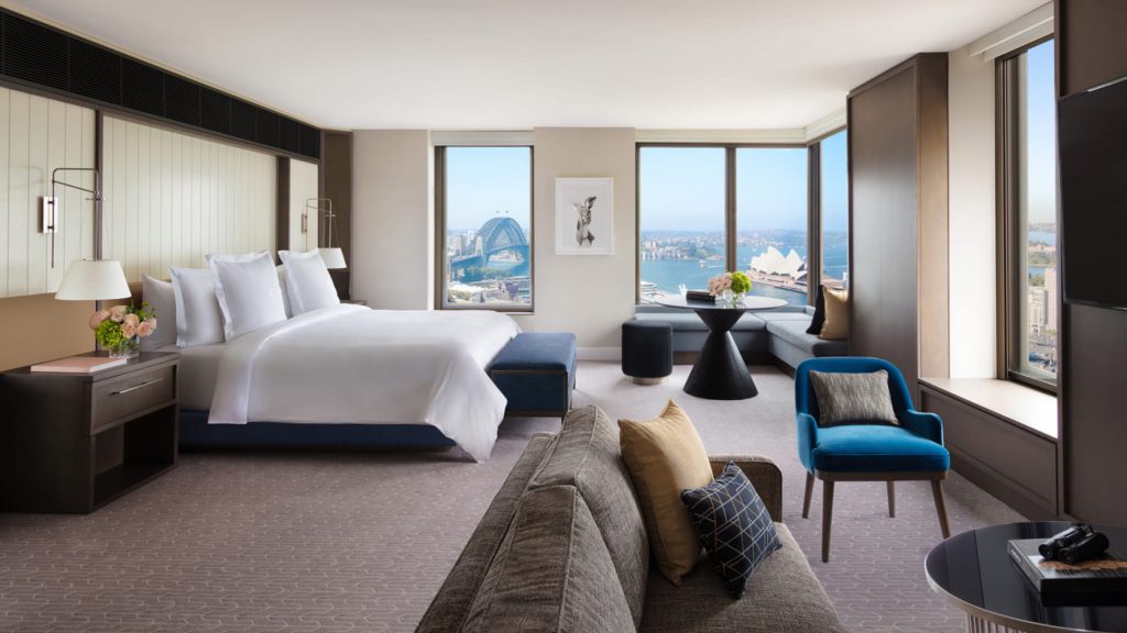 Four Seasons Hotel Sydney Harbour Studio Club Suite