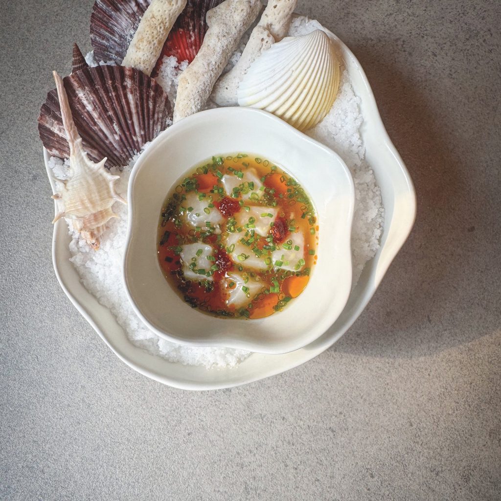 Scallop Pindang in Preserved Chili at August