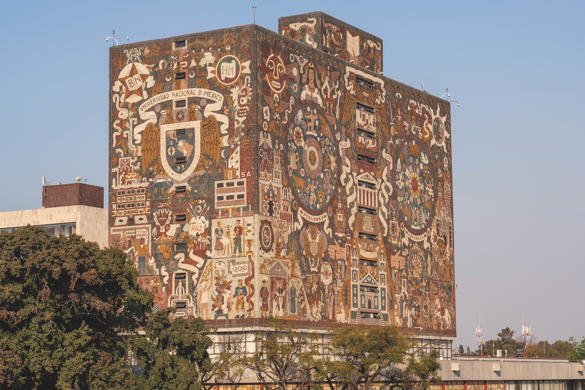 Mexico University Central Library