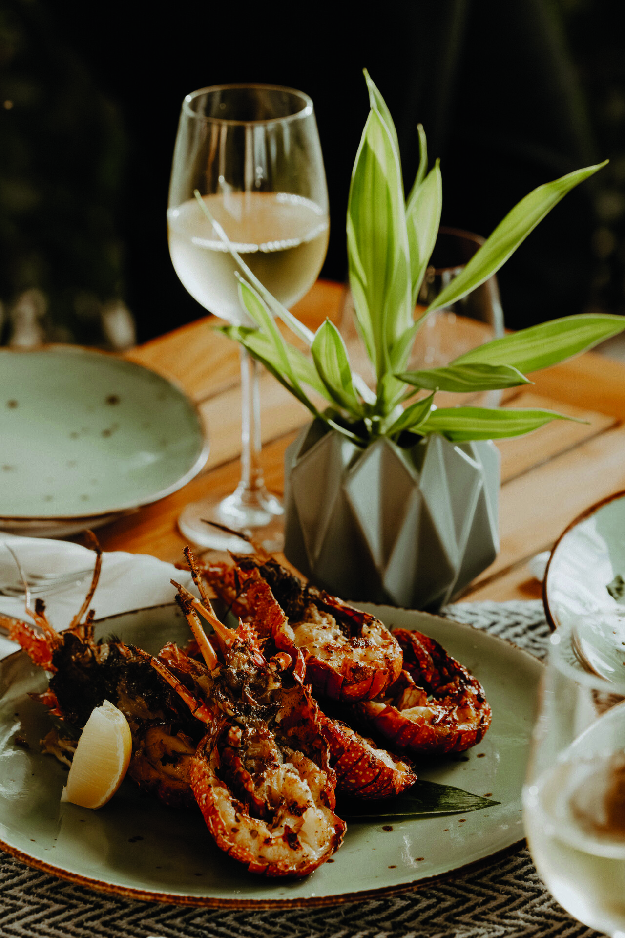 Spiny lobster at Four Seasons Resort and Residences Anguilla