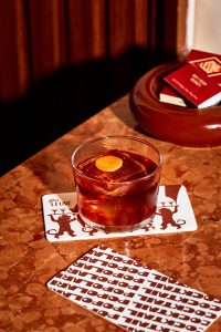 Fig Leaf Negroni at Bar Leone