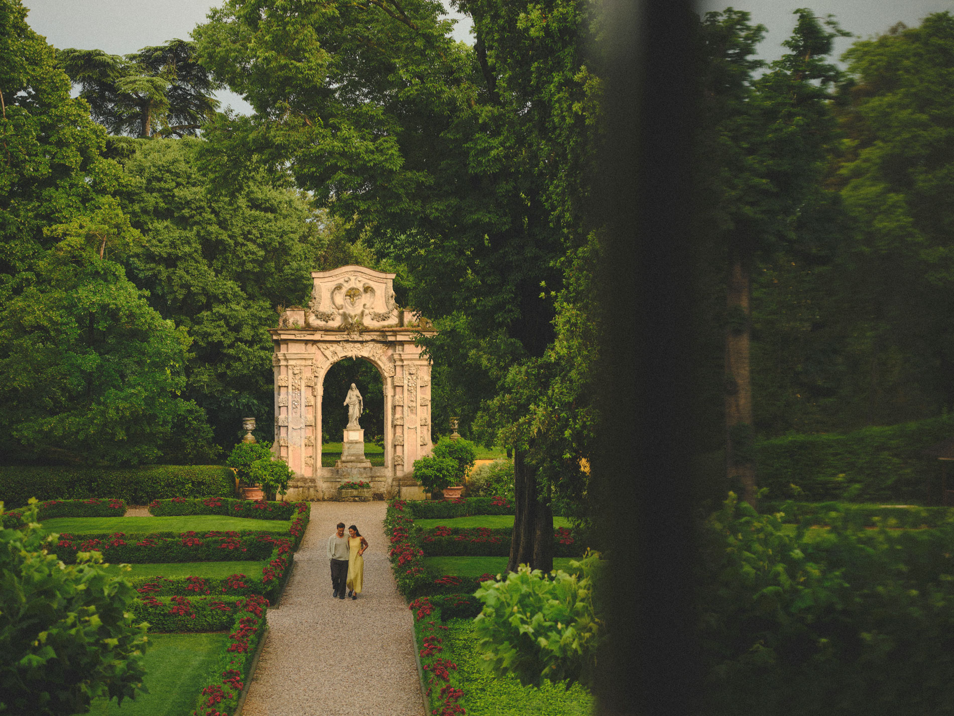 Exploring the private garden at Four Seasons Hotel Firenze