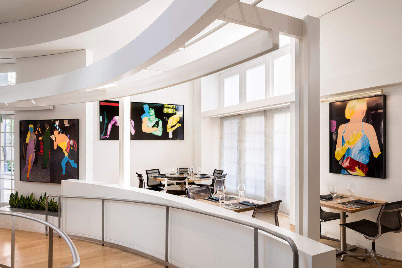 Art by John Baldessari at CUT Beverly Hills