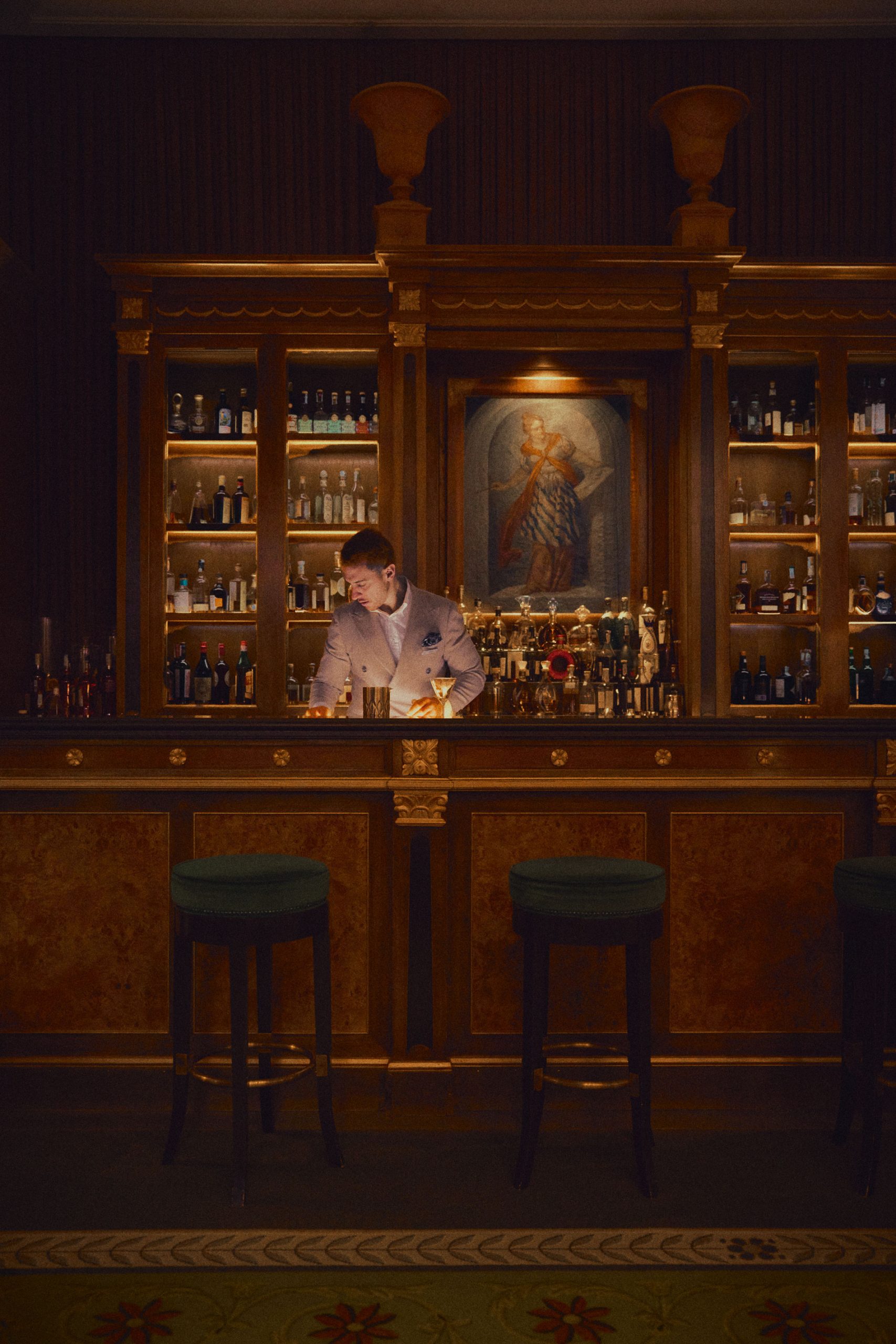 Atrium bar at Four Seasons Hotel Firenze