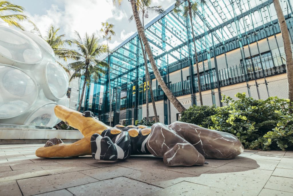 Katie Stout's Gargantua's Thumb at Miami Design District