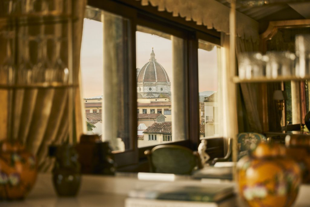 A view of the Duomo from the Four Seasons Hotel Firenze