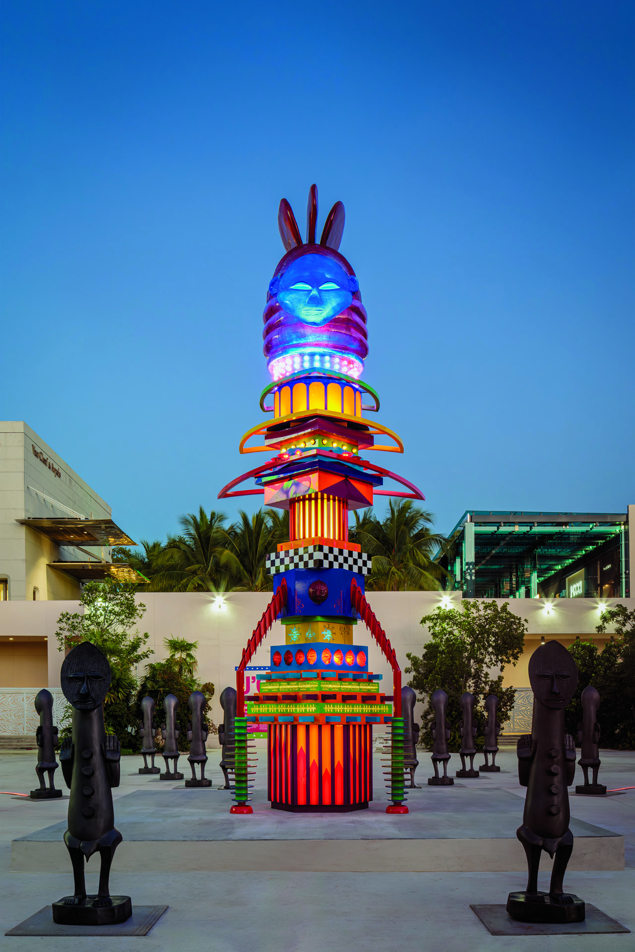 Zak Ové's The Mothership Connection in Miami Design District