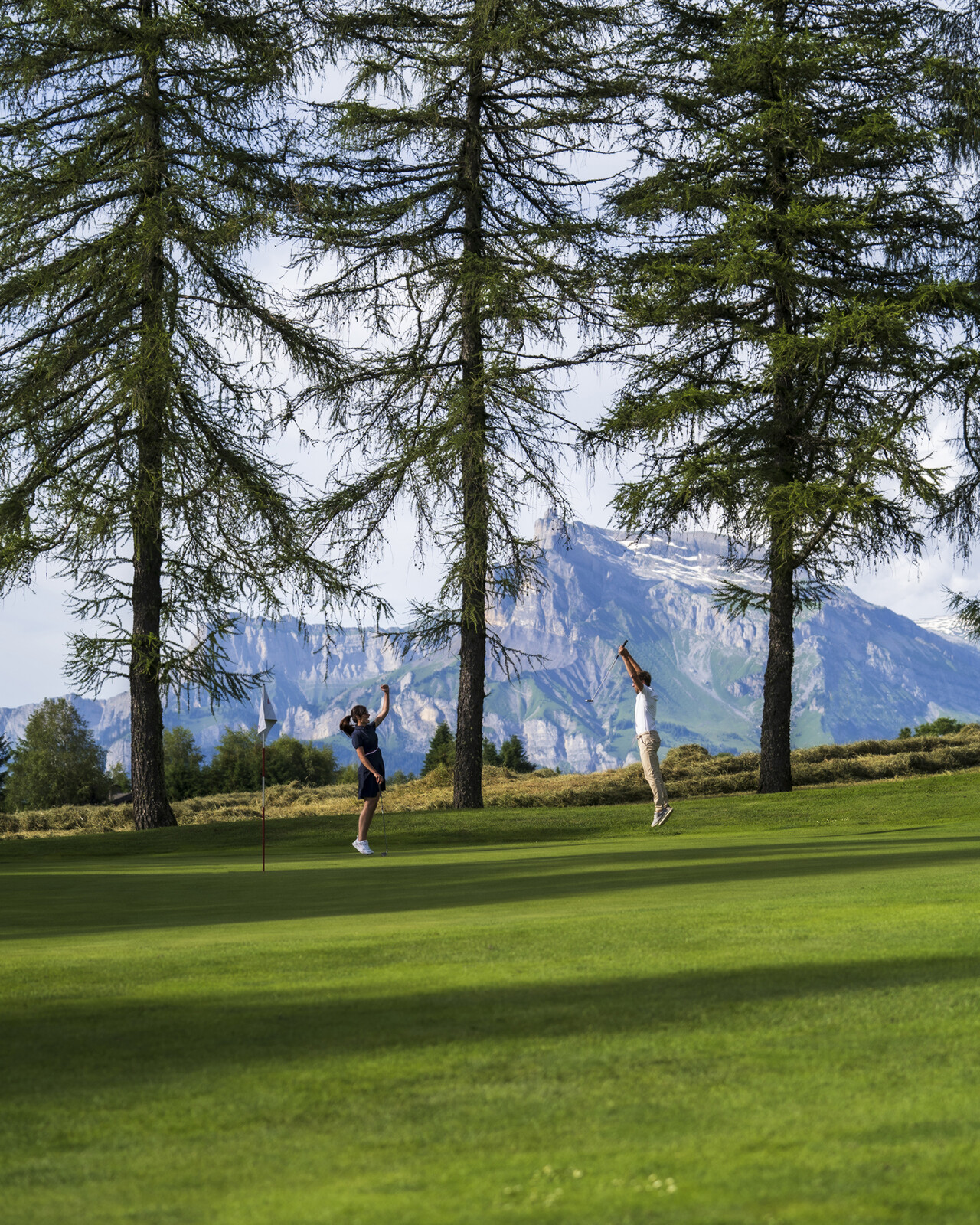 The eminently playable Mont d'Arbois Golf Course