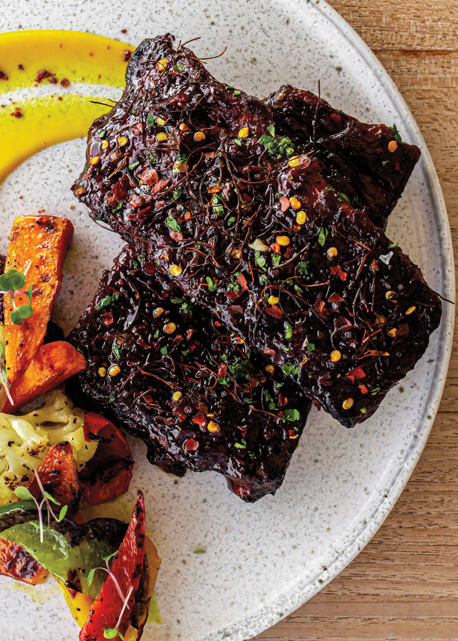 BBQ Ribs at Four Seasons Resort Nevis