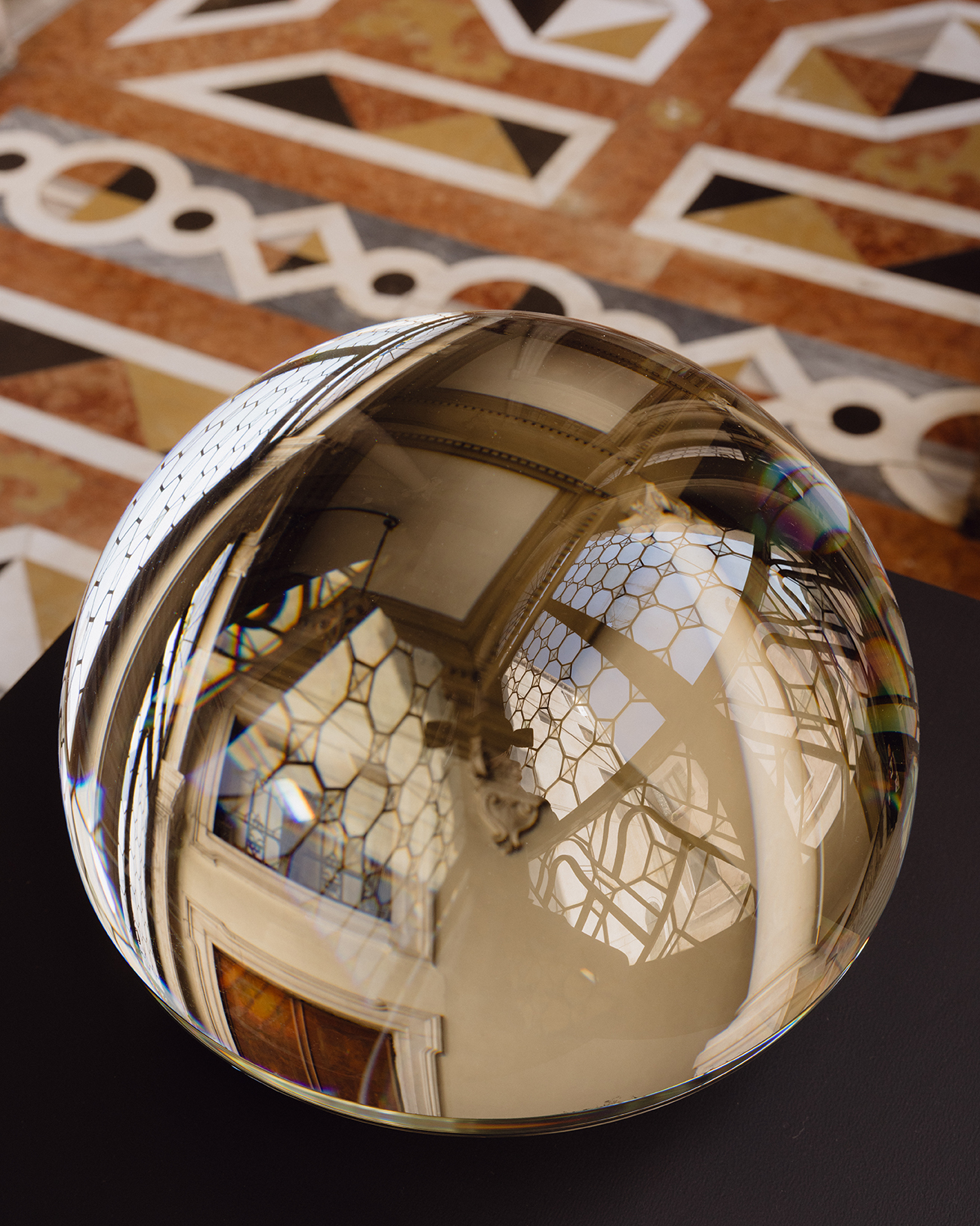 Panorama by Václav Cigler at Fondazione Drise Van Noten in Venice, Photo by Matteo de Mayda