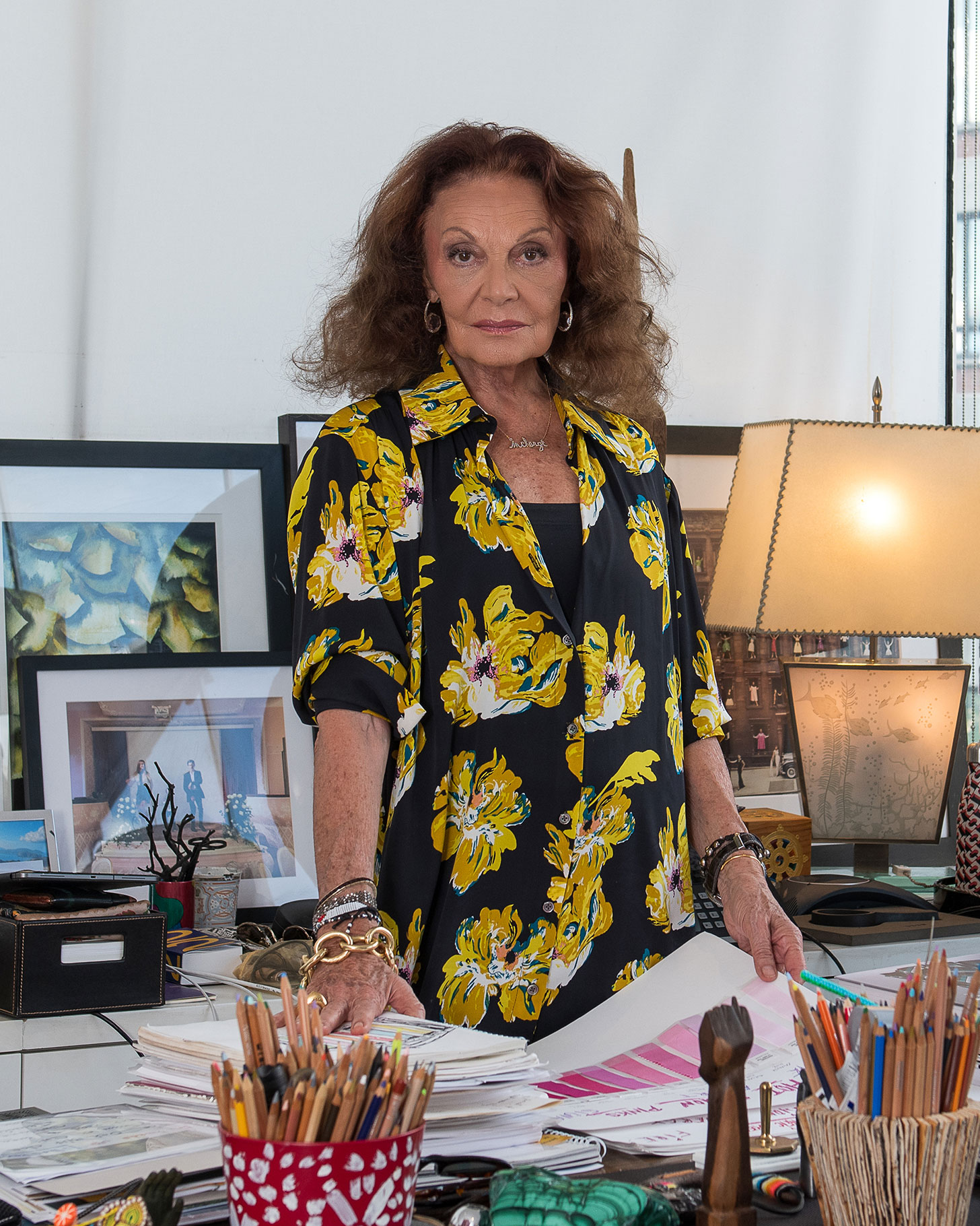 Diane von Furstenburg, Photo by Mireille Roobaert