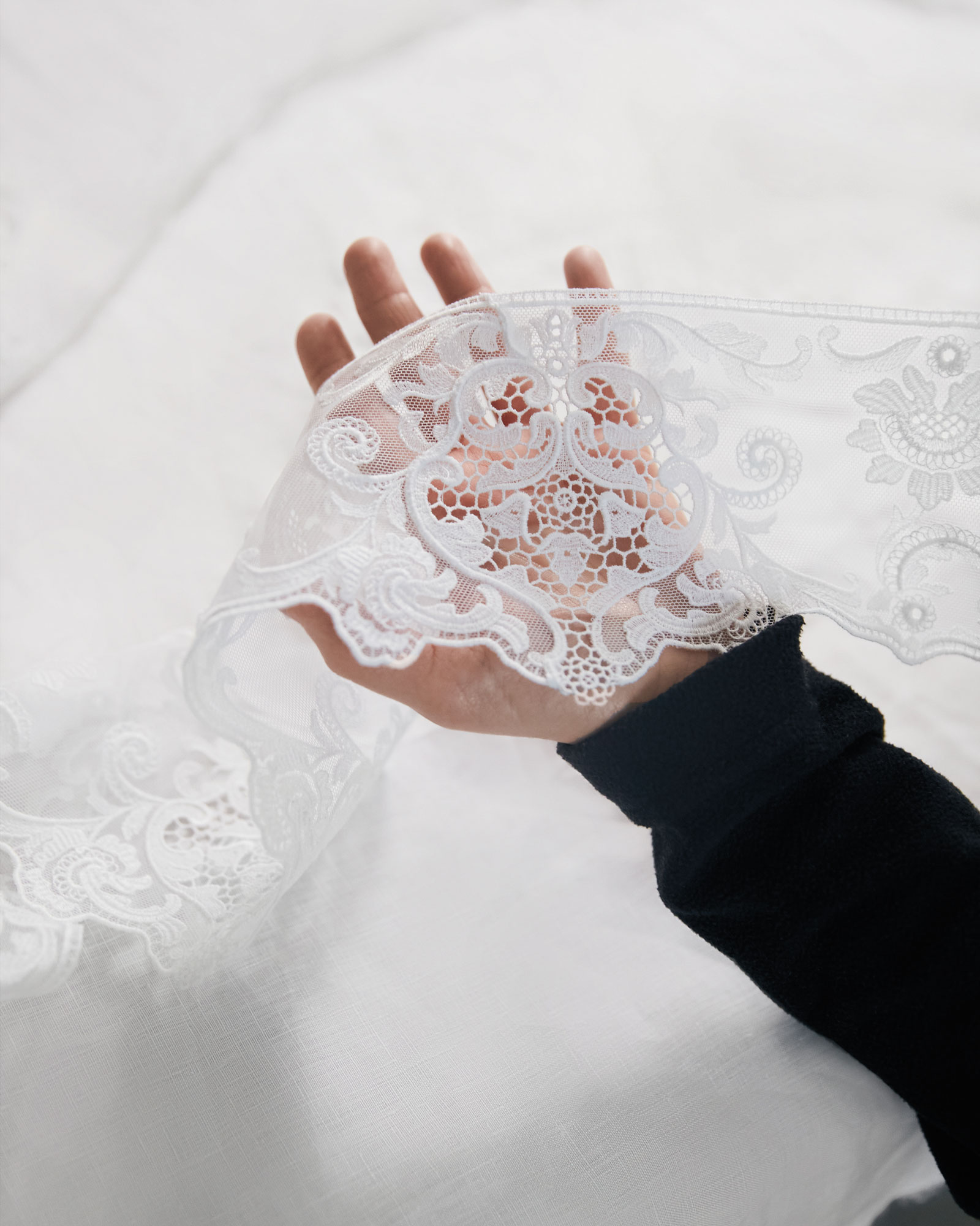 Linens from Jersurum Atelier, Photo by Andrea Centiempo