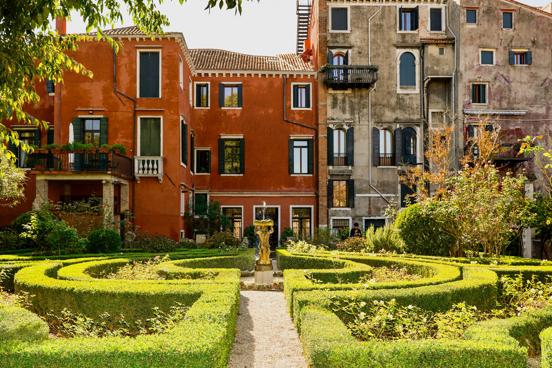 The gardens at Danieli, Venezia, a Four Seasons Hotel