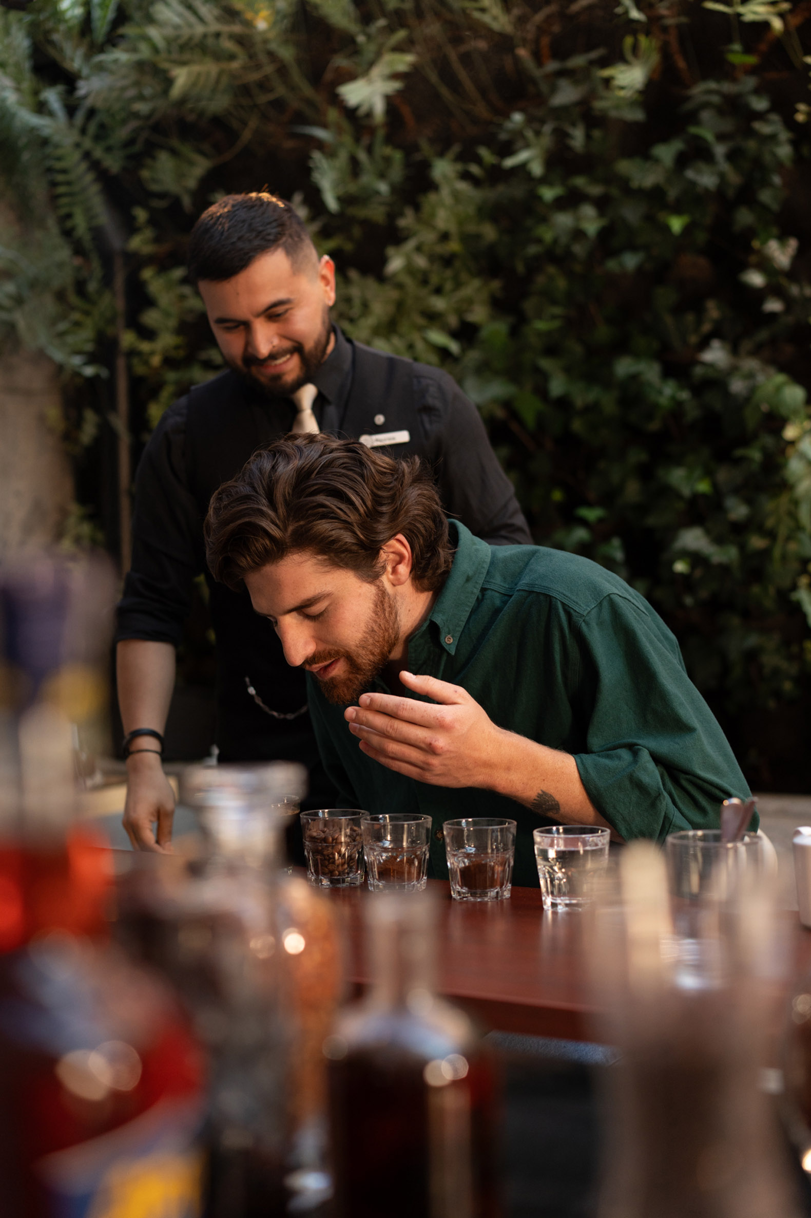 Coffee tasting at Four Seasons Hotel Bogotá