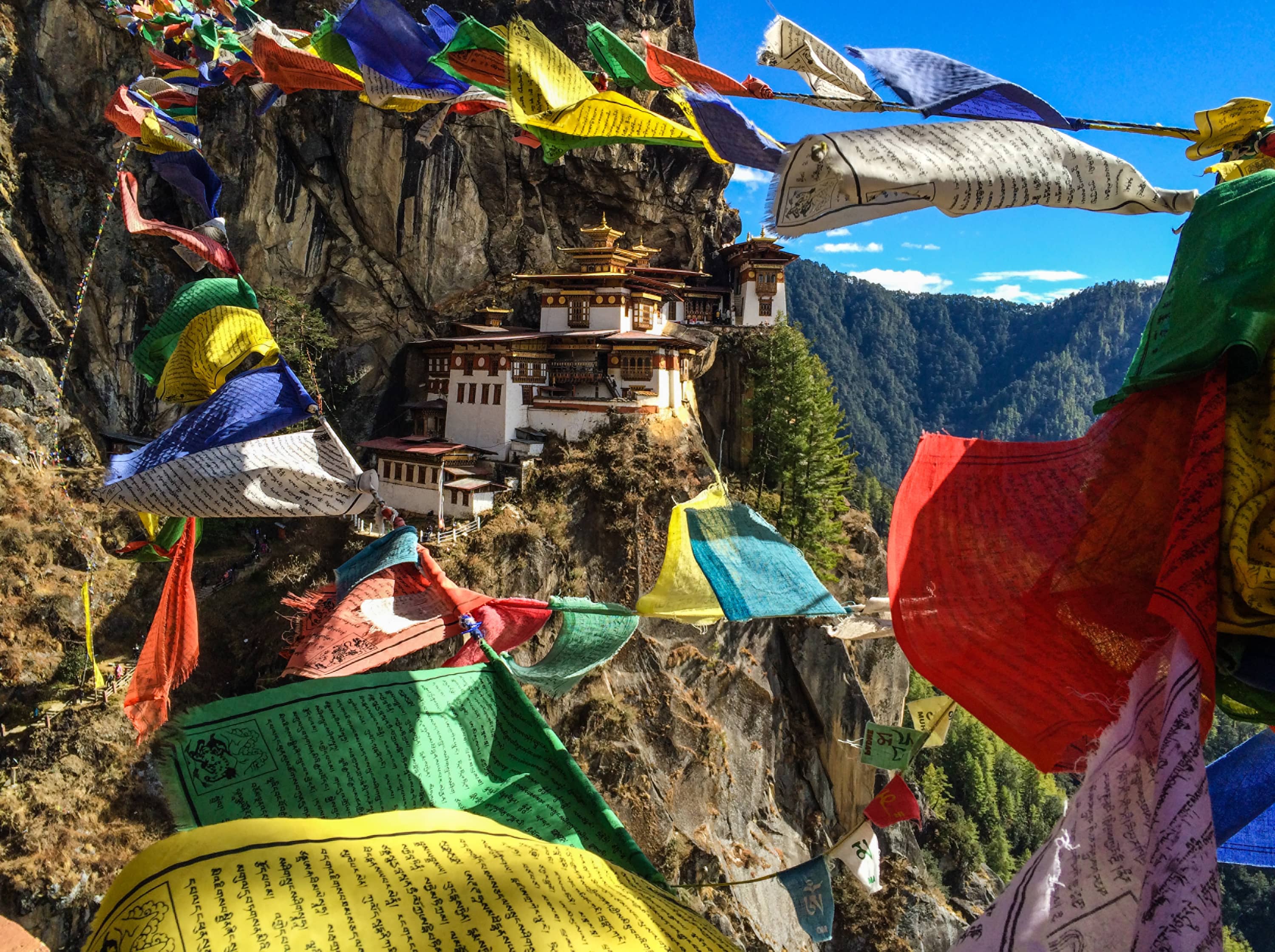  Hike to the Tiger’s Nest Monastery.  
