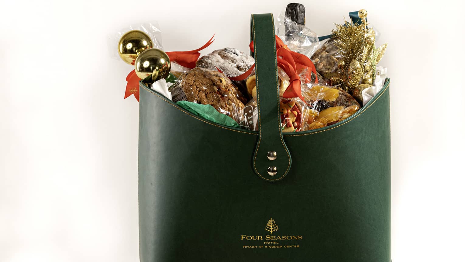 A bag of festive treats.