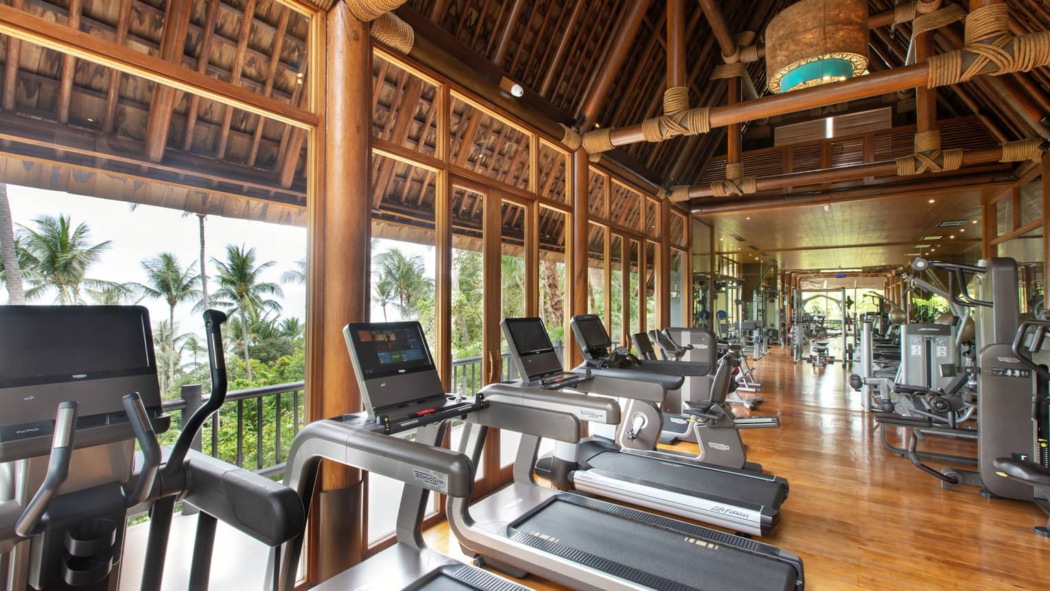 Fully equipped gym