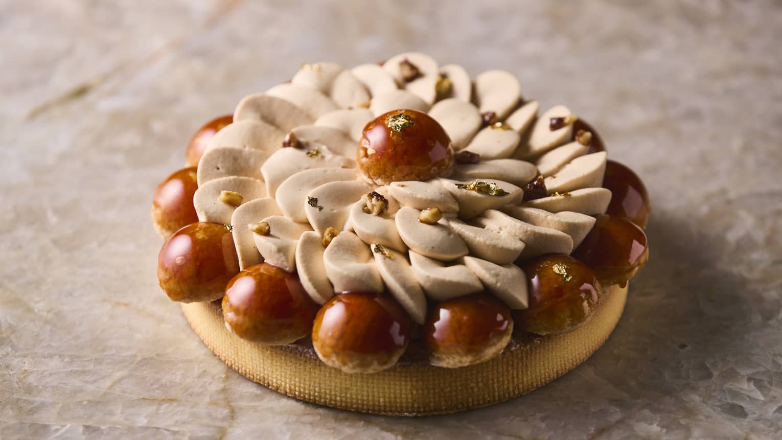 Apple Marron Saint-Honor� Tart