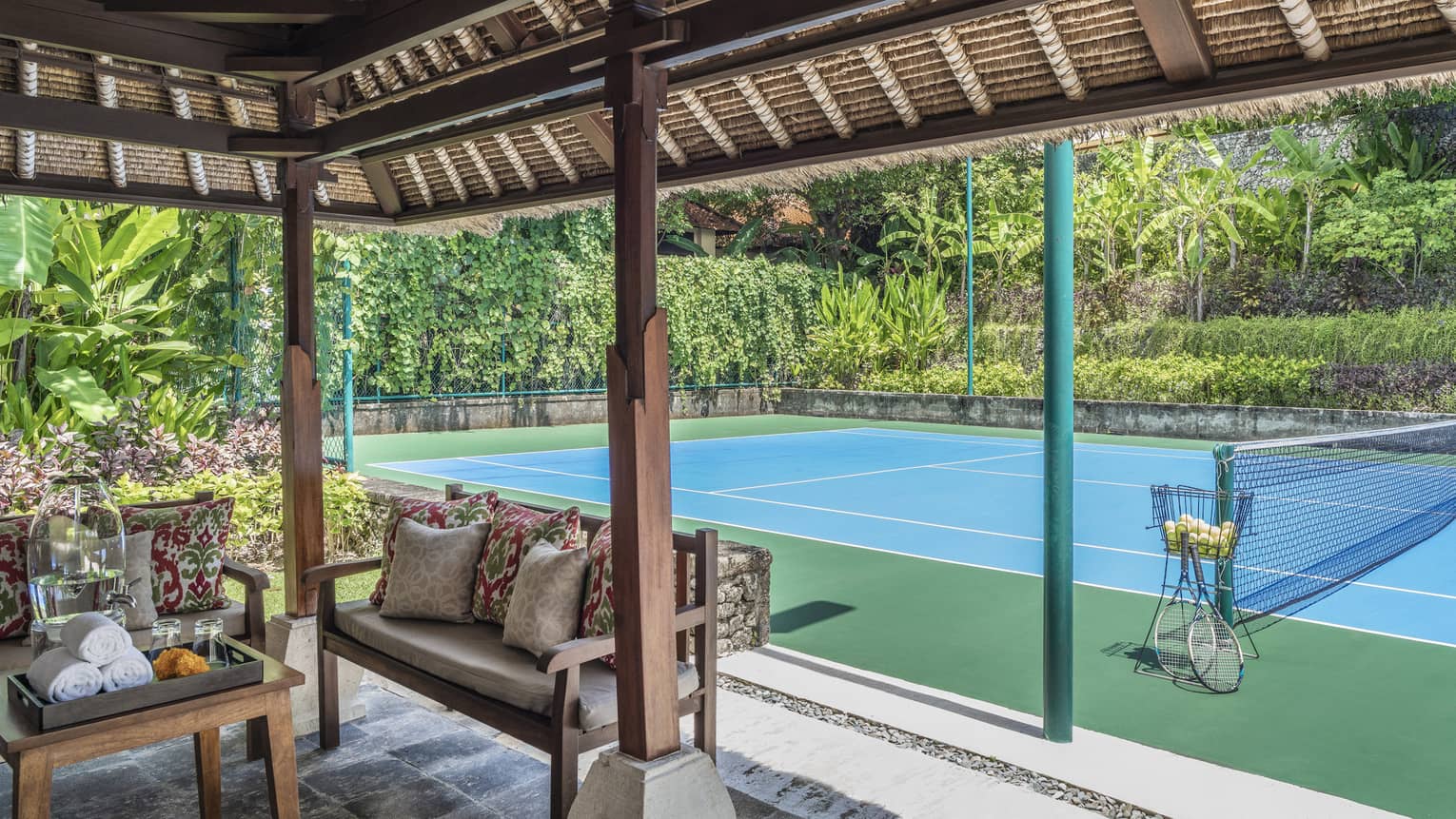 Tennis courts
