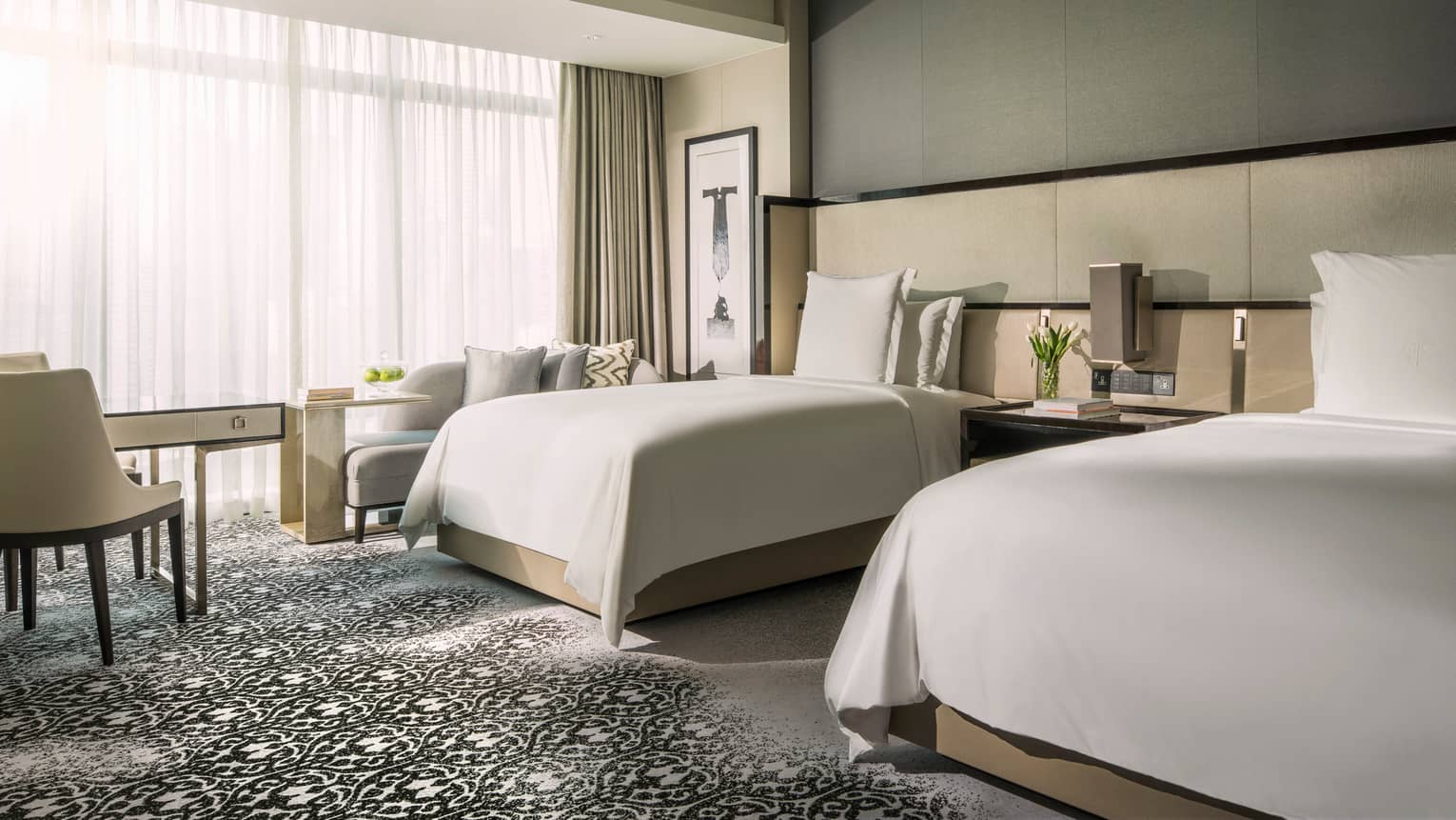 Twin Room Pool Garden View