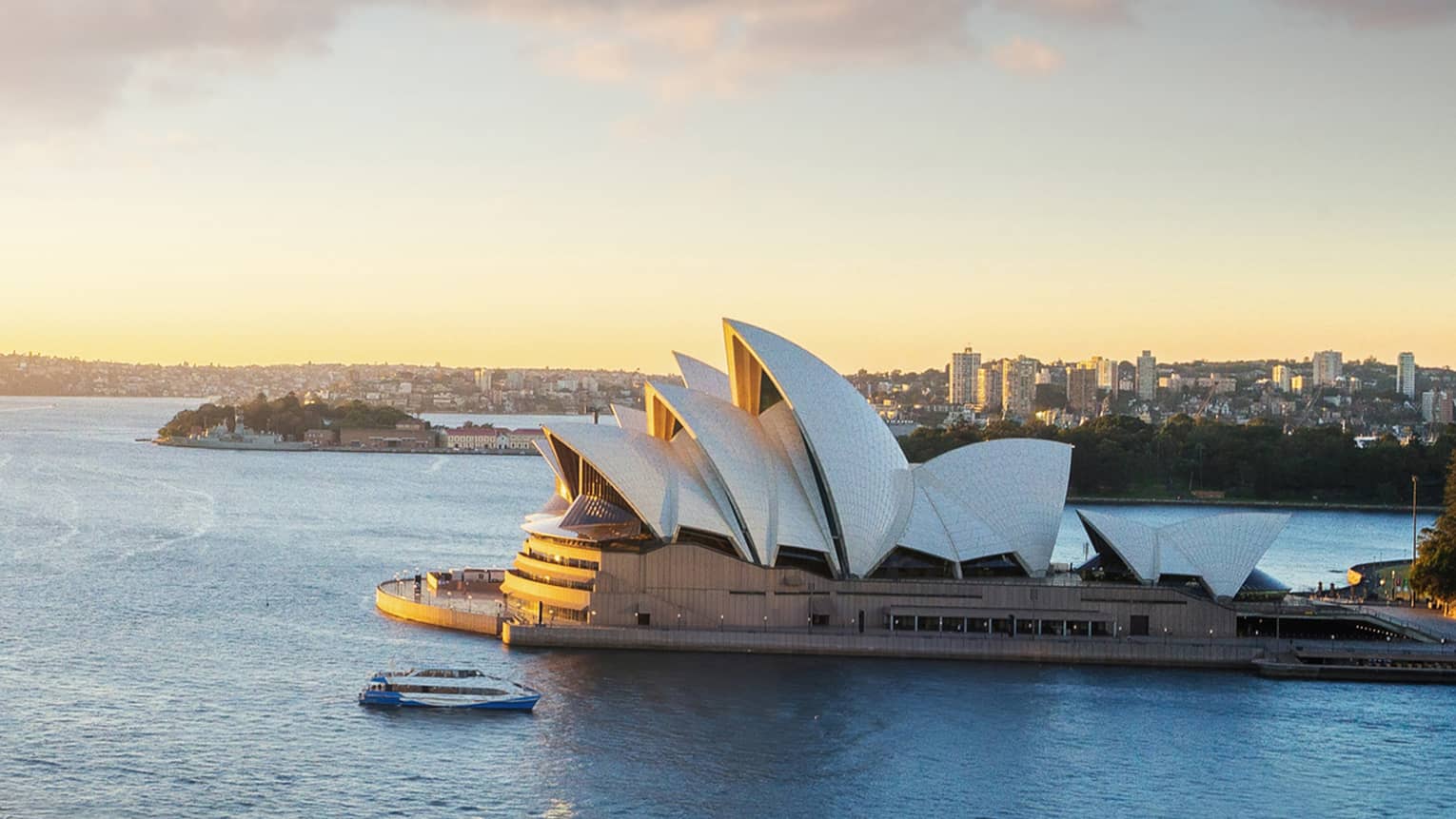 Sydney Opera House on the water