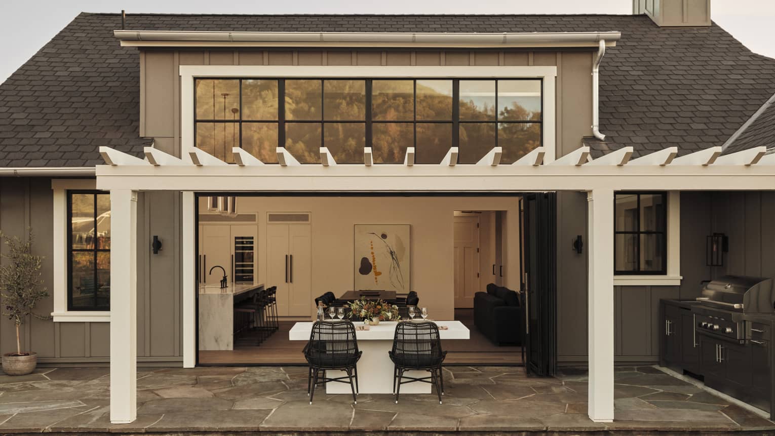 Exterior view of residence